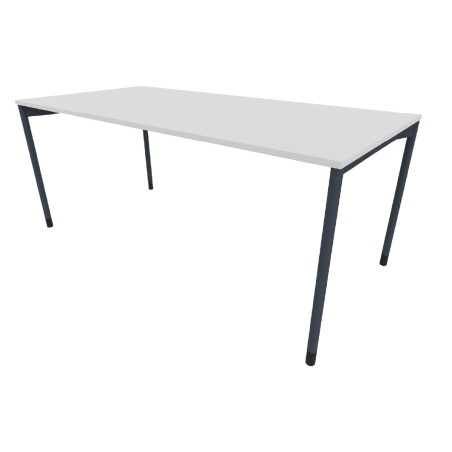 Tavolo Tiglio Stile in Melaminico con Piedini - Dimensioni 183,9 x 67,8 x 76,2 cm - Colore...