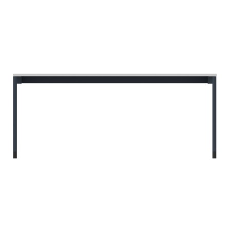 Tavolo Tiglio Stile in Melaminico con Piedini - Dimensioni 183,9 x 67,8 x 76,2 cm - Colore...