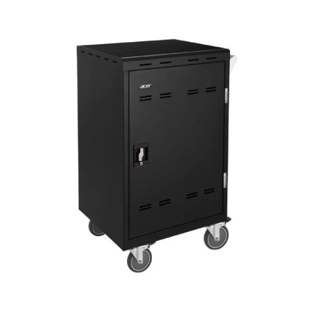 Carrello di ricarica da 32 posti con sistema di ricarica intelligente. Per dispositivi fino...