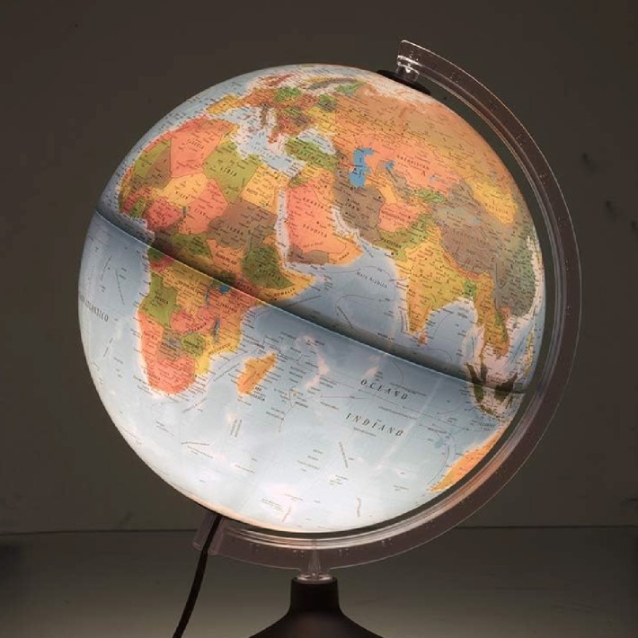Globo Geografico - Dimensioni cm. 40