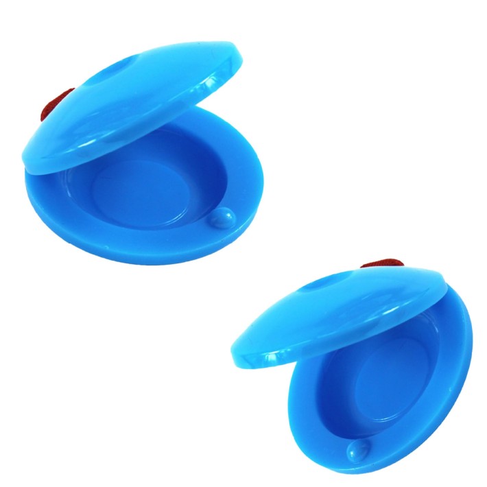 Coppia di Nacchere in Materiale Acrilico -...