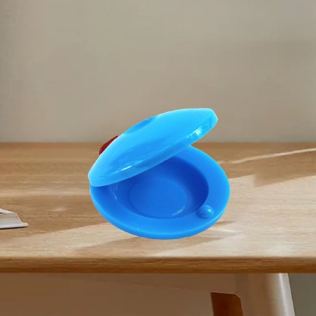 Coppia di Nacchere in Materiale Acrilico - Dimensioni ø 6 cm