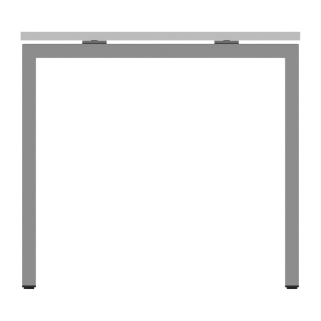 Tavolo Nova U in Melaminico - Dimensioni 160 x 80 x 74 cm – Colore Piano Bianco – Colore...