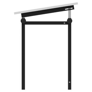 Tavolo MINI Architetto Telescopico con Piano in... 2