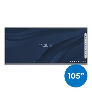 Monitor Touch 105" in 21:9 5k - IFP105S - 8 Microfoni...