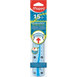 Maped 244060 Righello da scrivania 150 mm Plastica Colori...