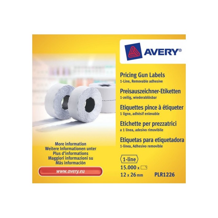Avery PLR1226 etichetta autoadesiva Etichetta...