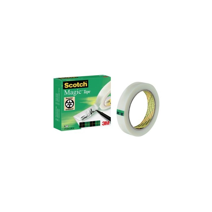 Scotch Magic Tape 810 66 m Fibra, Carta