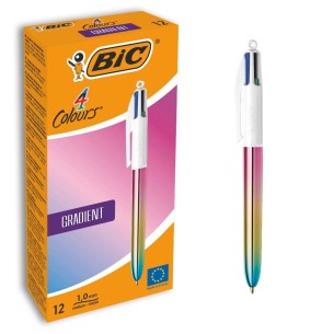 BIC 511034 penna a sfera Nero, Blu, Verde, Rosso Penna a...
