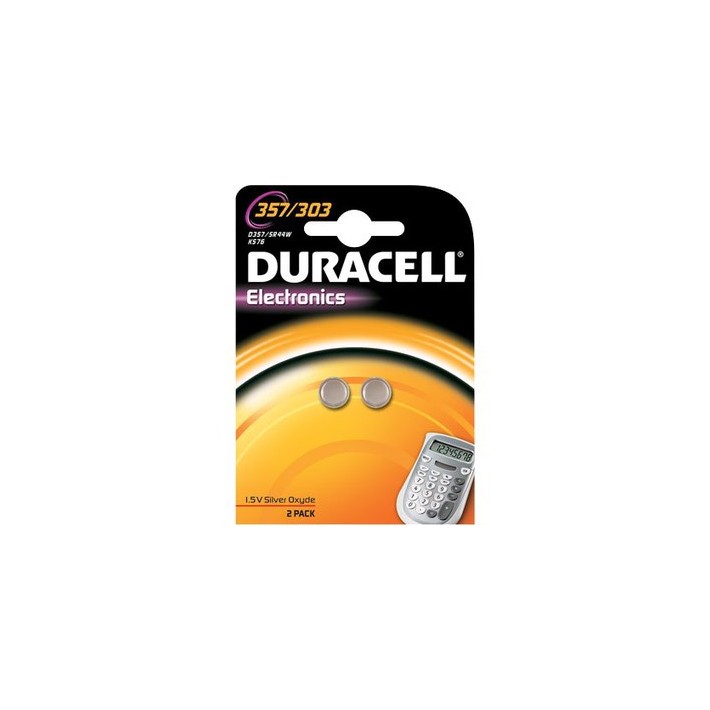 Duracell 303/357 Batteria monouso SR44 Ossido...
