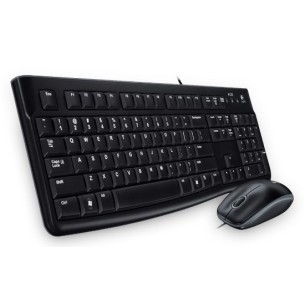Logitech Desktop MK120 tastiera Mouse incluso USB Bulgaro...
