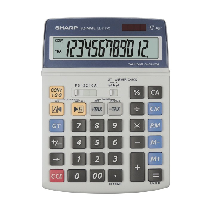 Sharp EL2125C calcolatrice Desktop Calcolatrice...