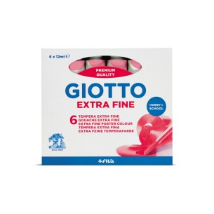Giotto 352006 colore a tempera 12 ml Tubo Rosa