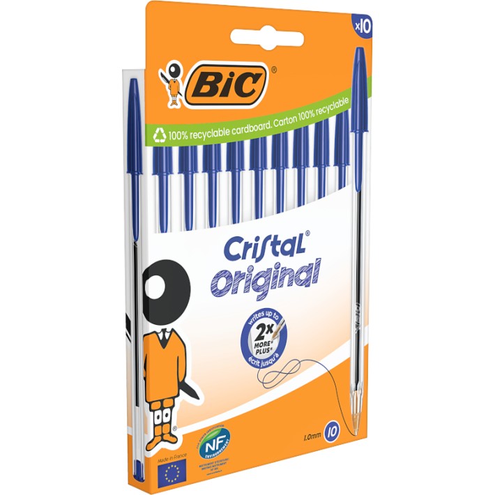 BIC 516352 penna a sfera Blu Medio 10 pz
