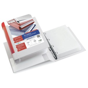 SEI Rota Stelvio TI raccoglitore ad anelli A4 Bianco