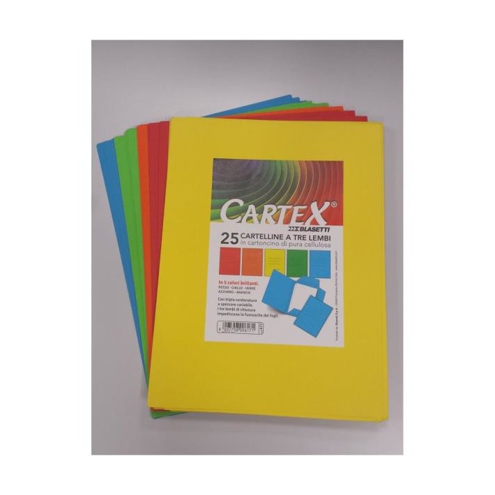 Blasetti 614 cartella Cartone Blu A4