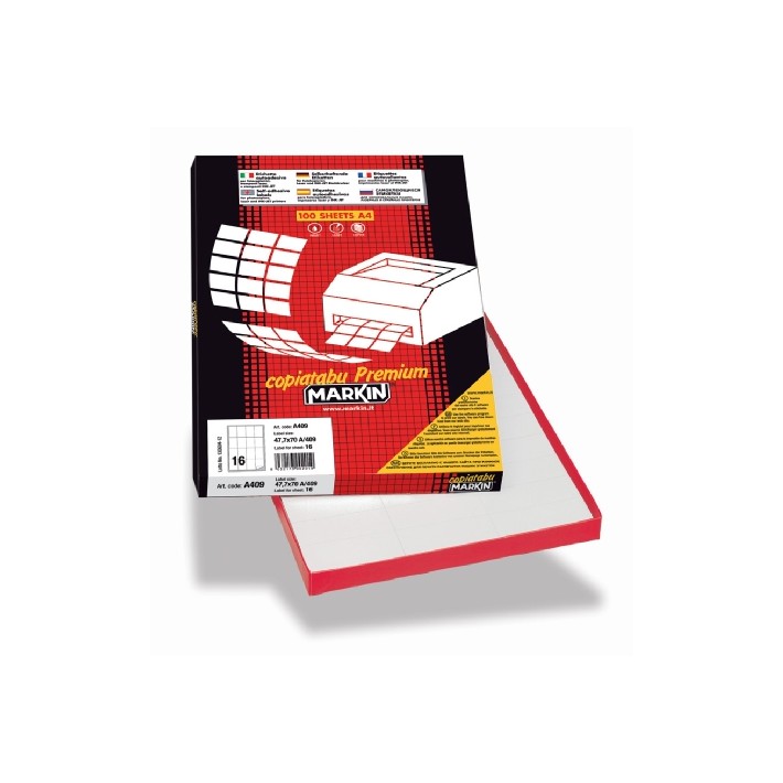 Markin 210C502RIM etichetta autoadesiva...