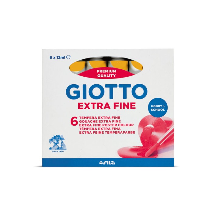 Giotto 352021 colore a tempera 12 ml Tubo Giallo