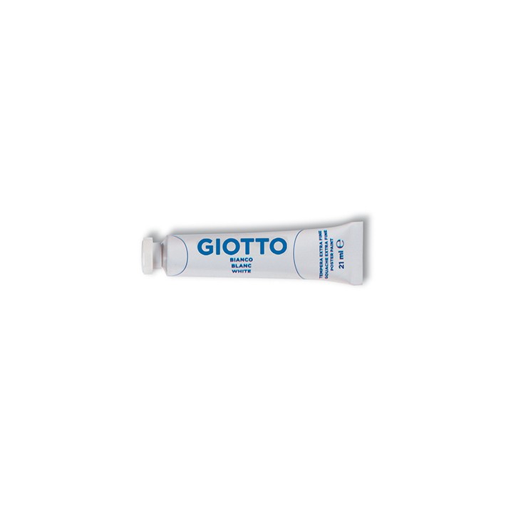Giotto 355001 colore a tempera 21 ml Tubo Bianco