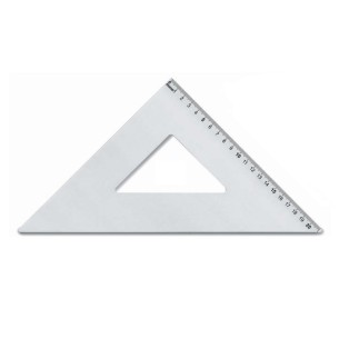 ARDA 18026 righello Righello da scrivania 25 cm Alluminio...