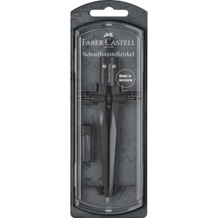 Faber-Castell 174530 compasso Nero 1 pz