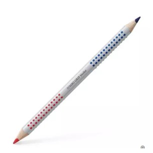 Faber-Castell 110910 pastello colorato Blu, Rosso 1 pz