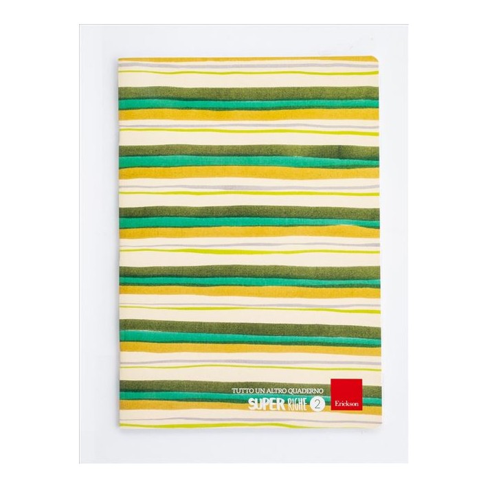 Erickson Super righe 2 quaderno per scrivere A4...