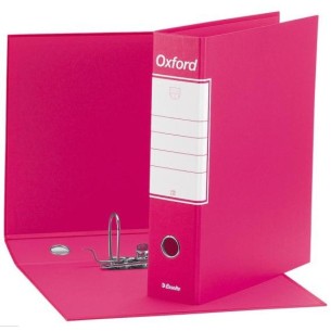 Esselte Registratore Oxford Protocollo Dorso 8 cm Fucsia