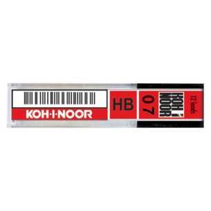 Koh-I-Noor Astuccio 12 mine HB 0,7mm E207-HB
