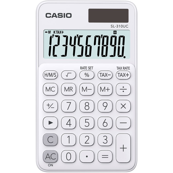 Casio SL-310UC-WE calcolatrice Tasca...