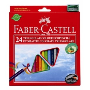 Faber-Castell 120524 pastello colorato 24 pezzo(i)