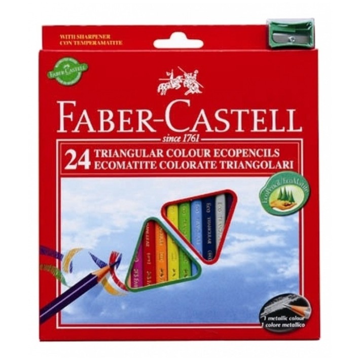 Faber-Castell 120524 pastello colorato 24 pezzo(i)