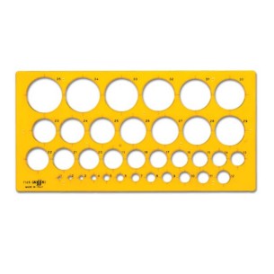 ARDA 7125 righello 247 mm Arancione