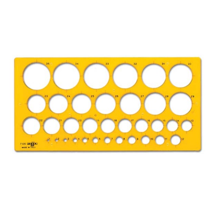 ARDA 7125 righello 247 mm Arancione