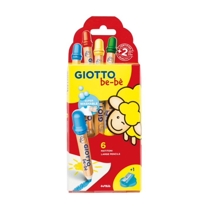 Giotto Be-be Colori assortiti 6 pz