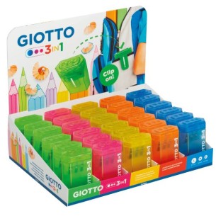 Giotto F232100 temperino Temperamatite manuale Colori...
