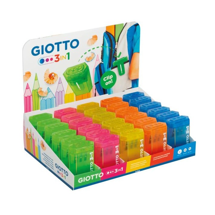 Giotto F232100 temperino Temperamatite manuale...