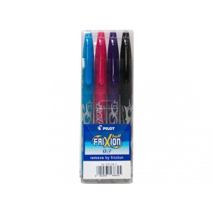 Pilot FriXion Ball Nero, Blu, Rosso, Viola Penna a sfera...