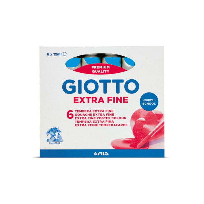 Giotto 352015 colore a tempera 12 ml Tubo Ciano