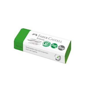 Faber-Castell 187250 gomma per cancellare Verde 1 pz