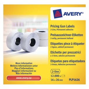 Avery PLP1626 etichetta autoadesiva Etichetta con prezzo...
