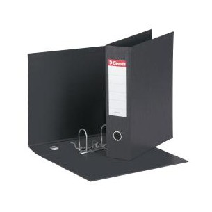 Esselte Eurofile raccoglitore ad anelli Nero