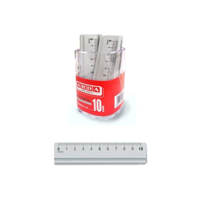 ARDA 17910BAR set di righelli 15 pz Alluminio