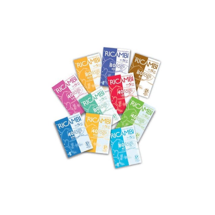 Pigna Ricambi A4 ricambi per quaderni 210 x 297...