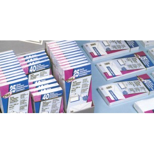 Blasetti CF40 BUSTE STRIP S/FIN11X23CM busta Bianco 40 pz