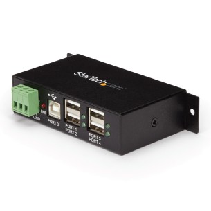 StarTech.com HUB USB 2.0 Industriale in metallo a 4 porte...