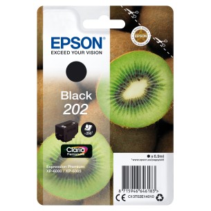 Epson Kiwi 202 cartuccia inchiostro originale nero 1pz