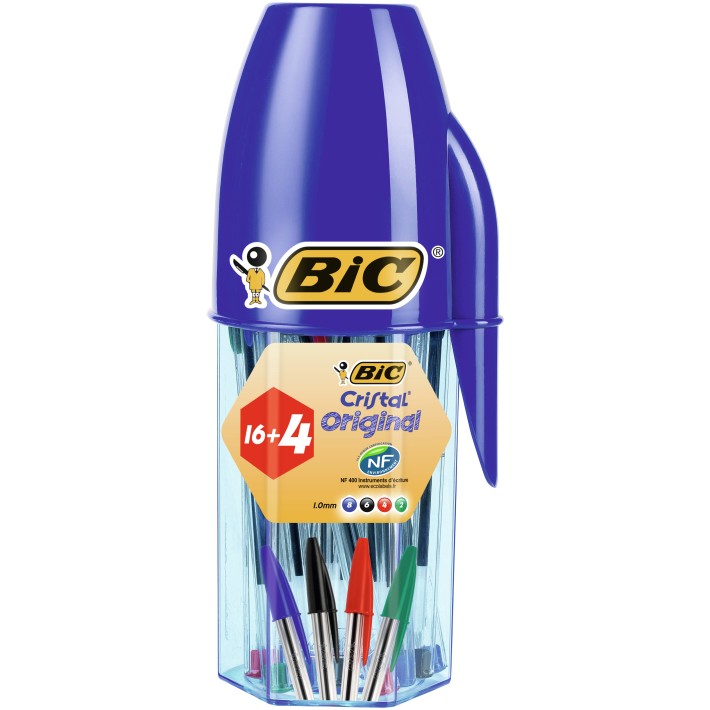BIC Cristal Original, Penne a Sfera (Punta...