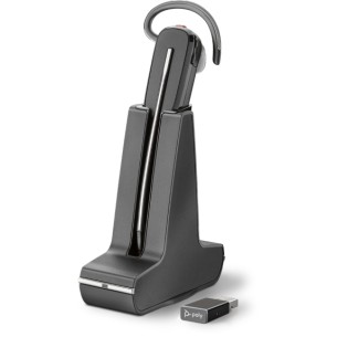 POLY 8240 UC Auricolare Wireless A clip Ufficio Nero