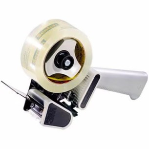 Scotch H180 Metallo, Plastica Grigio